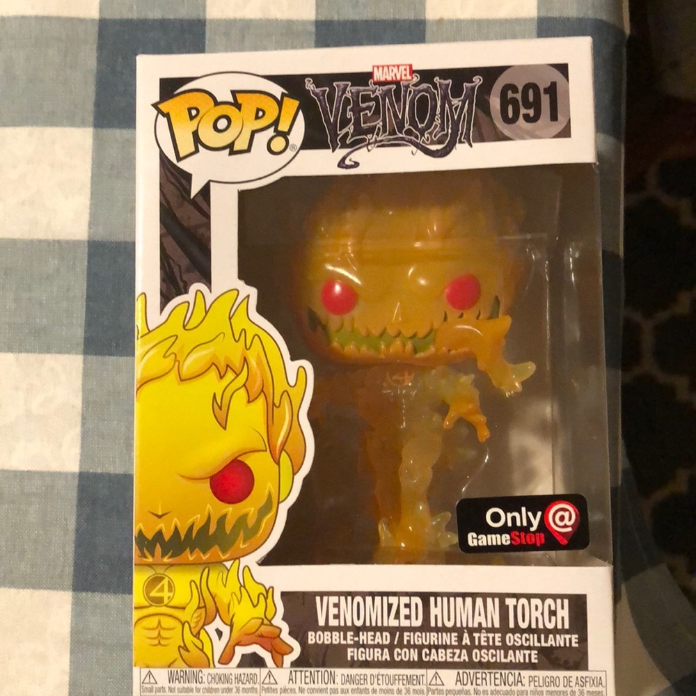 Venom funko pop GameStop limited edition